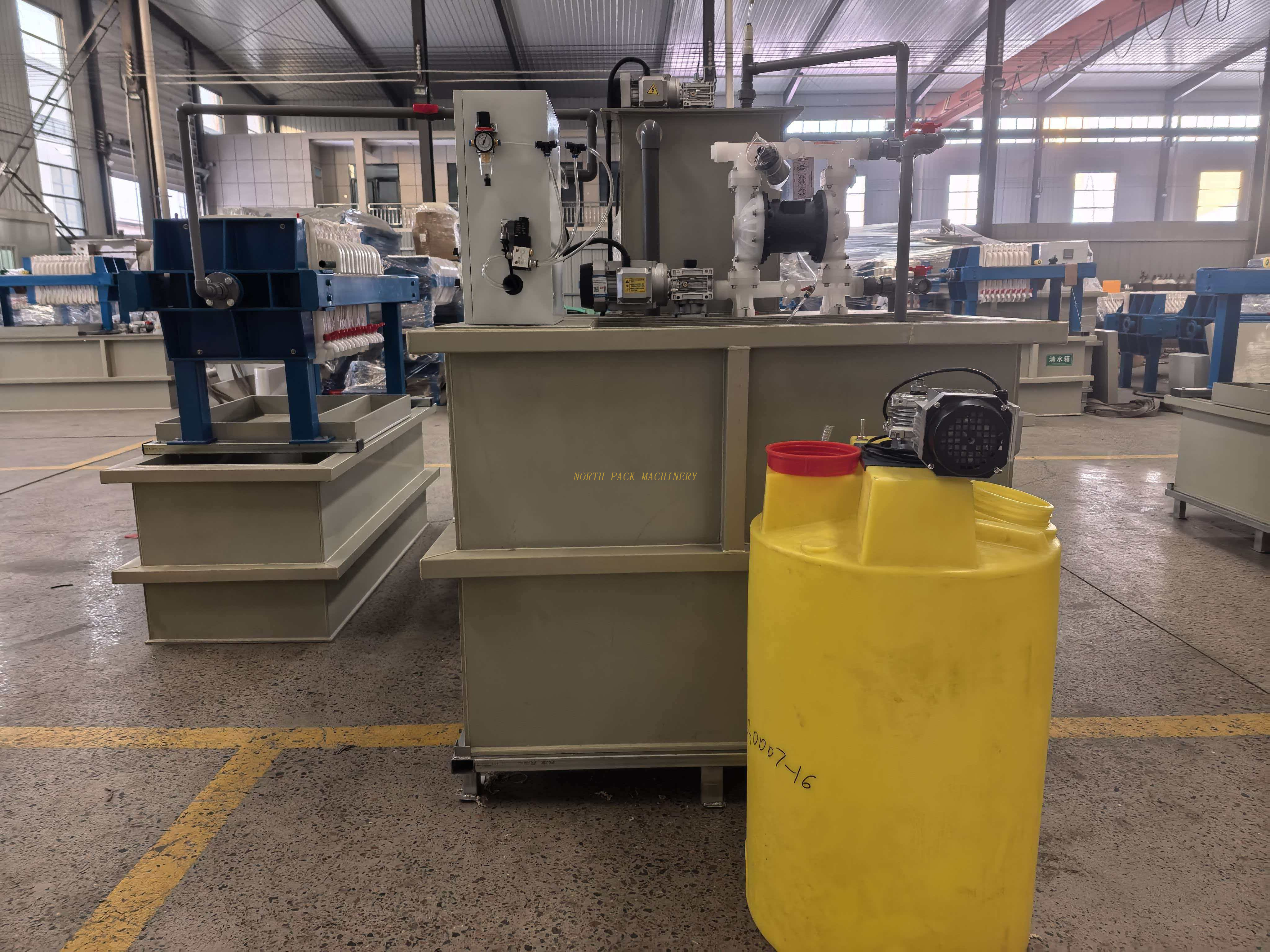 eco-friendly printing wastewater purification unit automatic sludge dewatering for printing wastewater