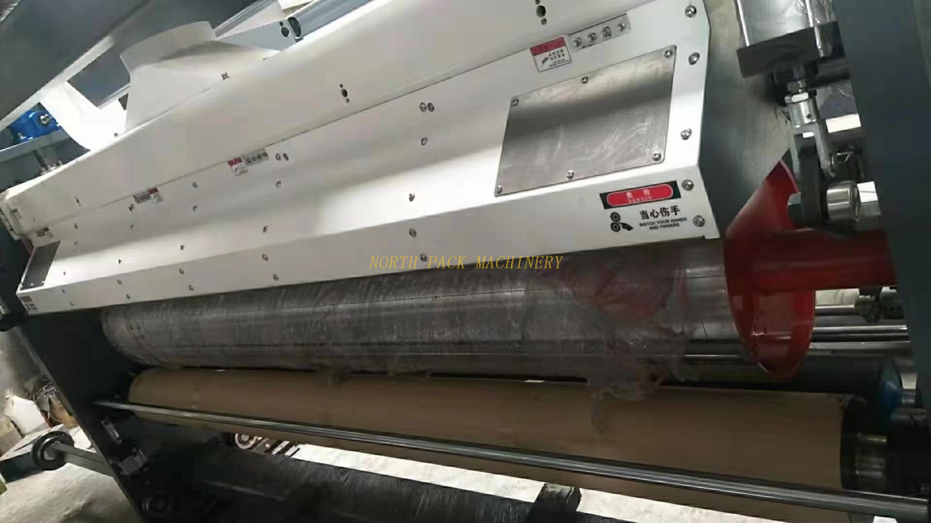 Flexo Ink Double Side Printing With Online Automatic Gluer Carton Packing Machine