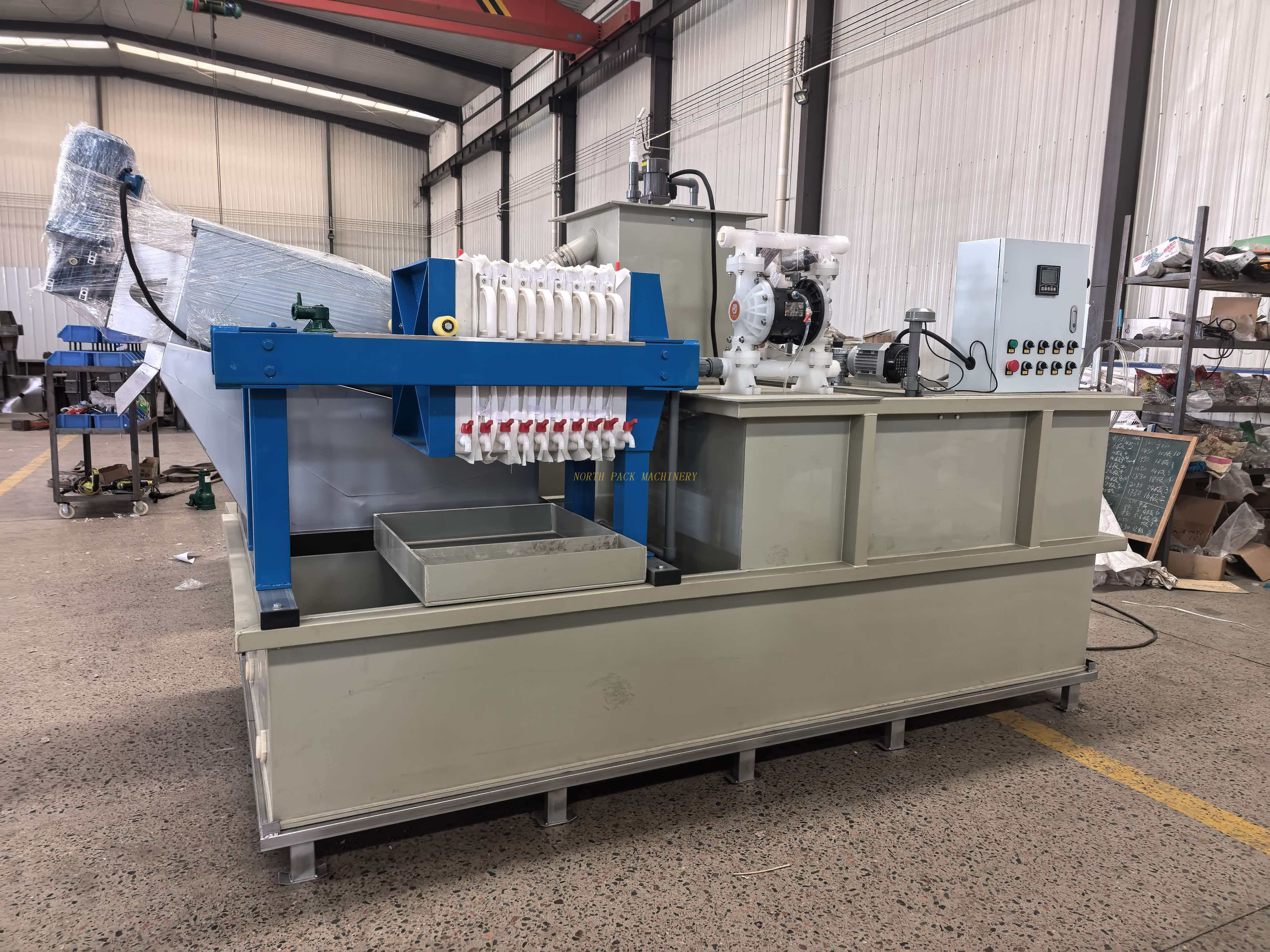 High Efficiency & Automatic Sludge Removal flexographic-printing-wastewater-treatment-system