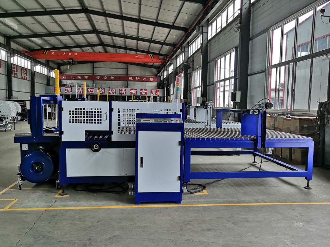 Automatic PP belt carton box tying package machine