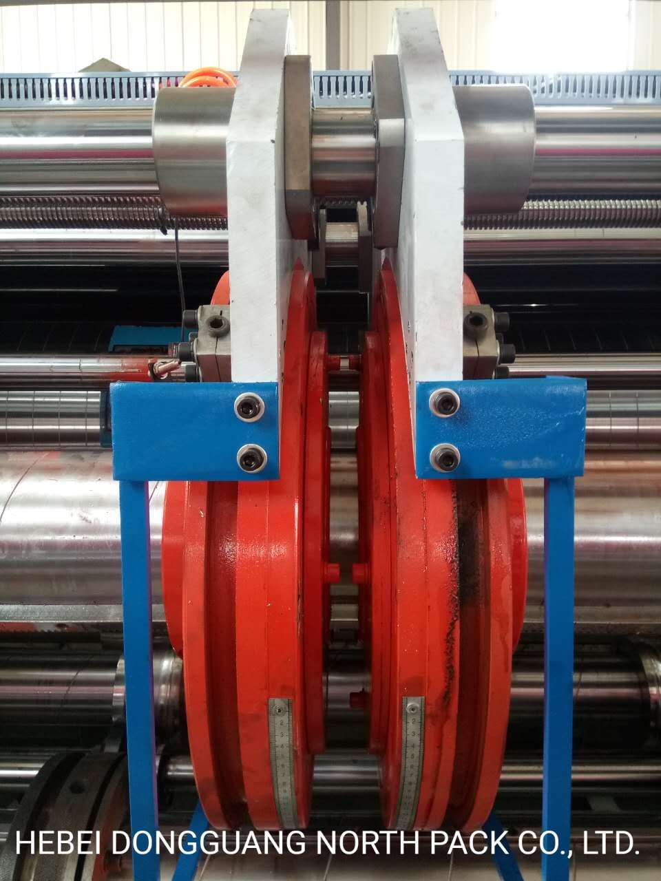 Automatic feeder water ink flexo printing slotting die-cutting carton boxing machine