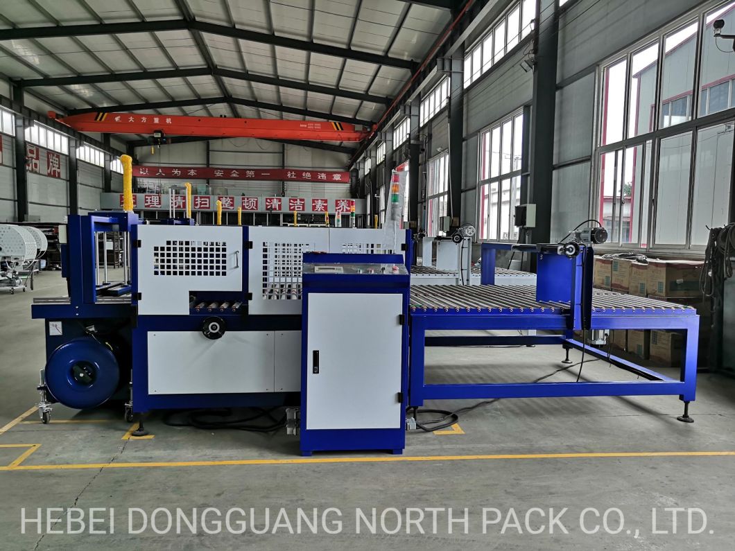 Single Piece CorrugationPaper Boxing Making Stitching Carton Package Machine