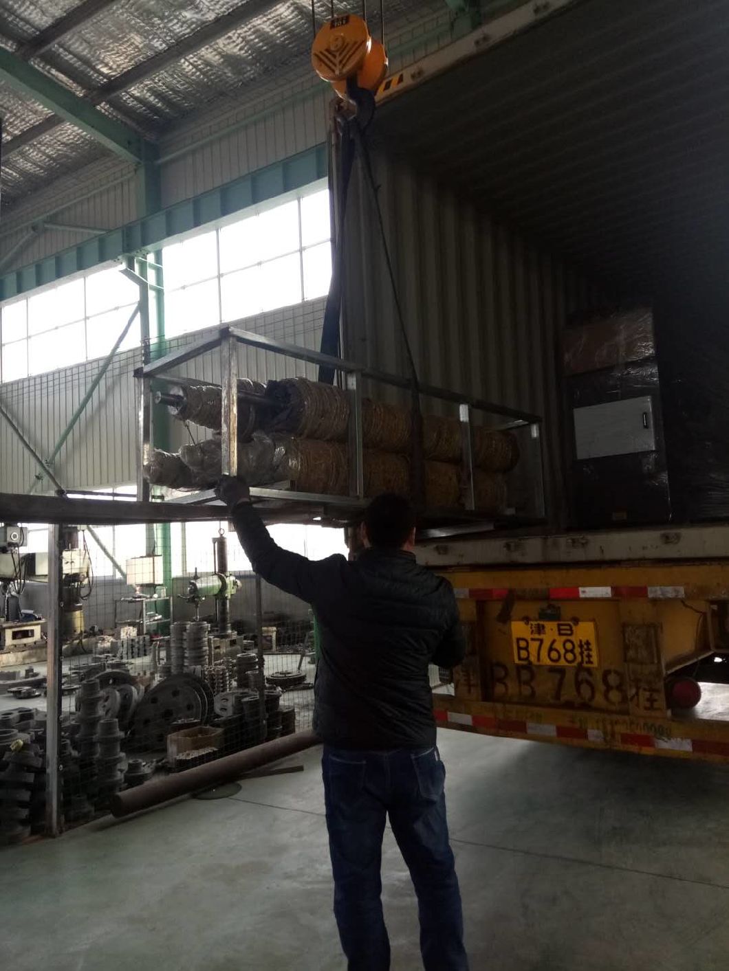 Automatic PP belt carton box tying package machine