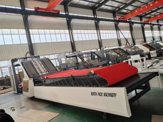 High Speed Automatic Flute Laminating Corrugation Machine 