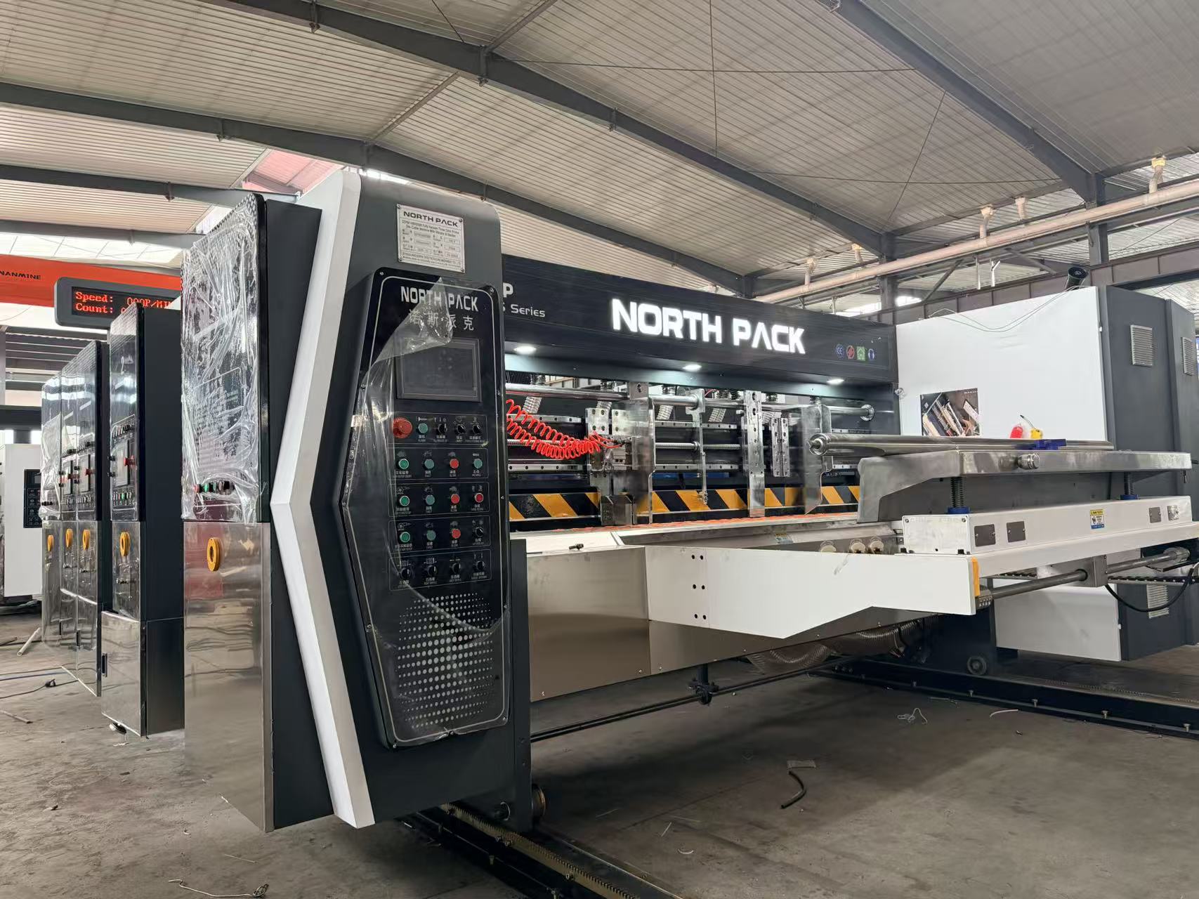 high speed water based ink carton printing slotter