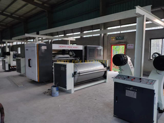 High Speed Automatic Single Facer Corrugated Roll Production Line Packaging Machine Automatic Plant 