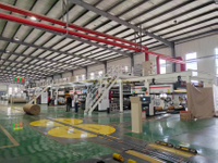 Fully Automatic 3 / 5 / 7 Ply Corrugated Cardboard Production Line High Speed Plant Machine