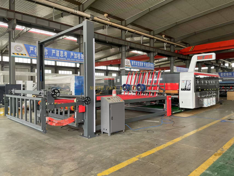 NP1224 High Speed Printing Slotting Die-cutting Machine for Carton Box Make 