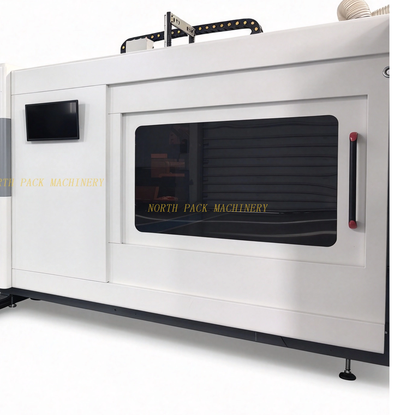 FFG 4-Color Flexo Printing Slotting Die-Cutter Folder Gluer Linkage Line with Servo Control, Auto Bundling & Robotic Palletizer