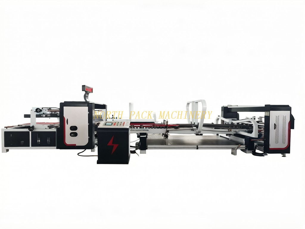 Automatic Folding and Gluing Machine | High Efficiency Automation, Unlock New Capacity for Carton Packaging