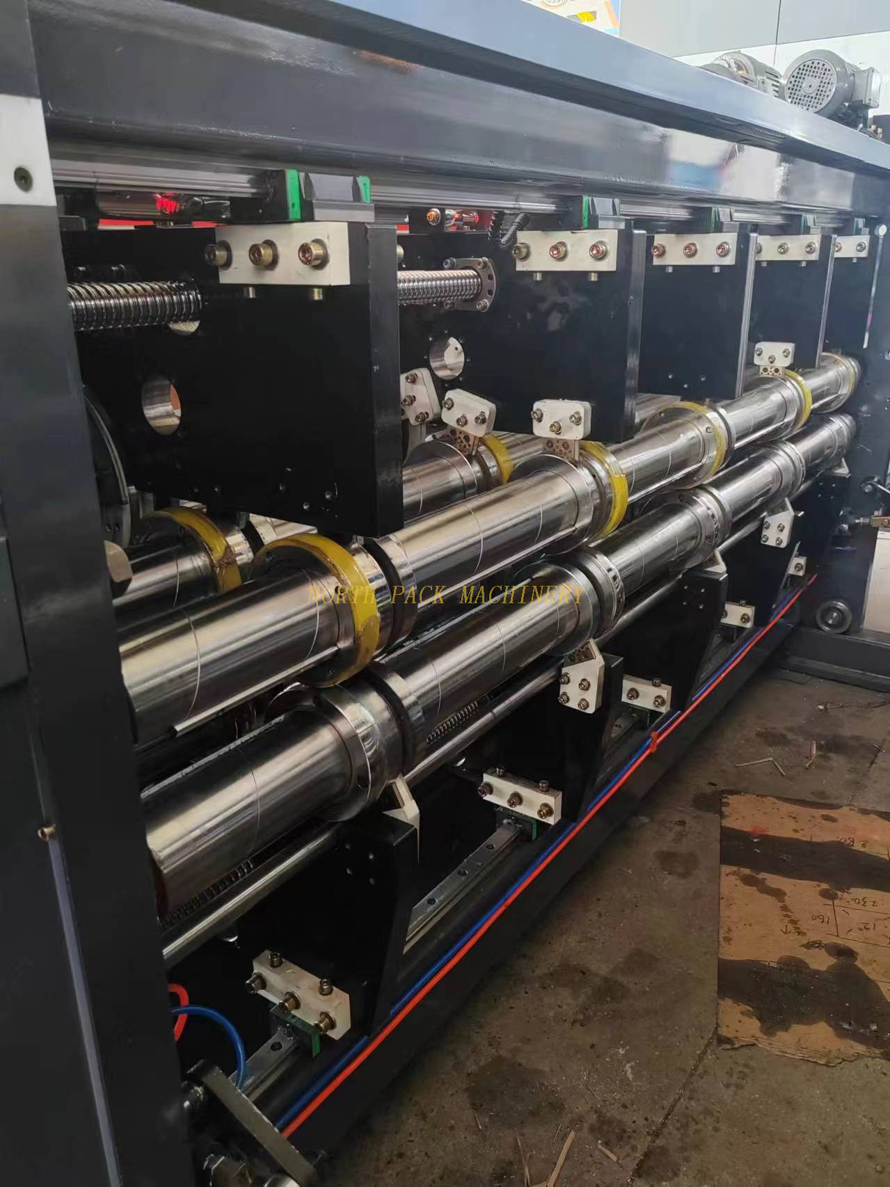 North Pack Lead Edge Printing Computer Slotting Die-cutting Carton Box Make Machine 