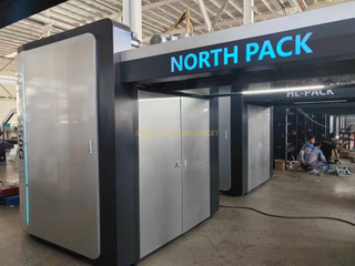 High Speed Servo Automatic Flute Laminating Corrugated Machine 