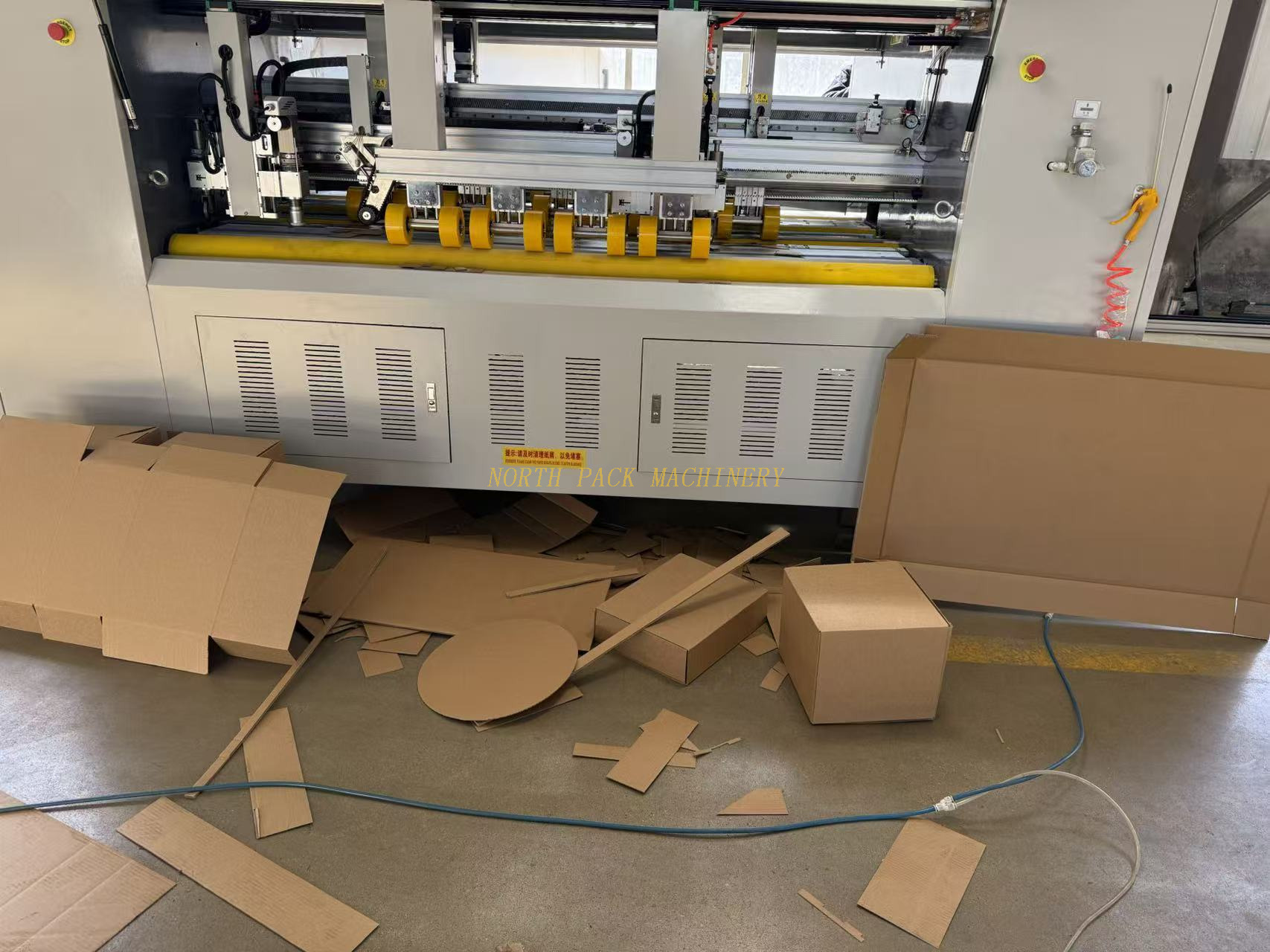 AAA Heavy Board Box Making Machine Corrugated Packaging Machinery