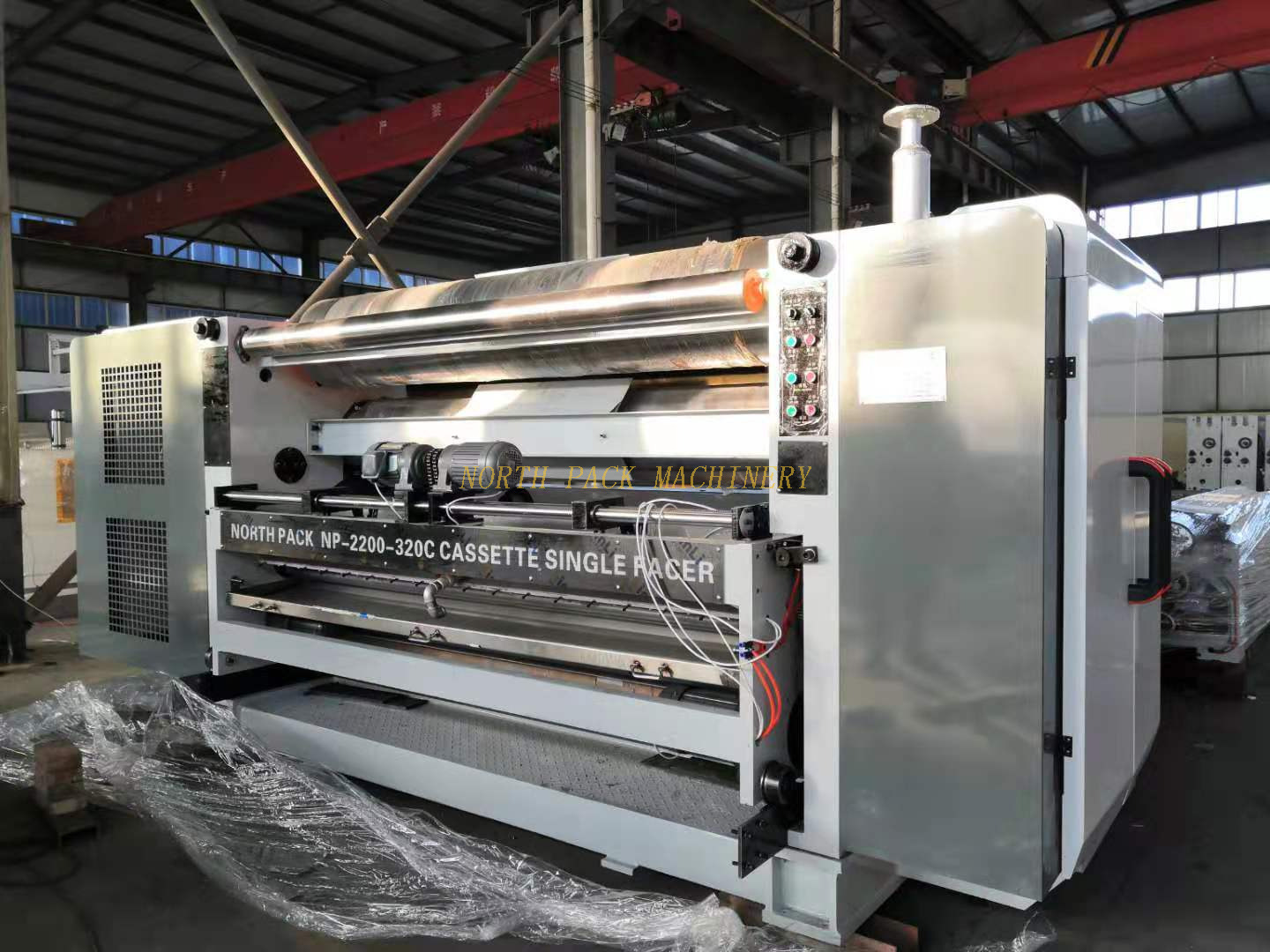 North Pack Cassette Single Facer Machine for Corrugated Cardboard Production Line Fast Change Roller