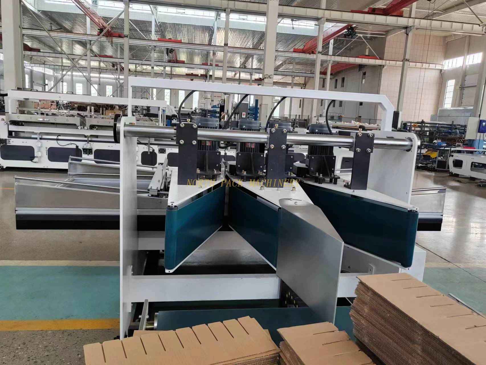 Corrugation Sheet Automatic Partition Assembler With Auto Collector Machine for Packaging Machinery