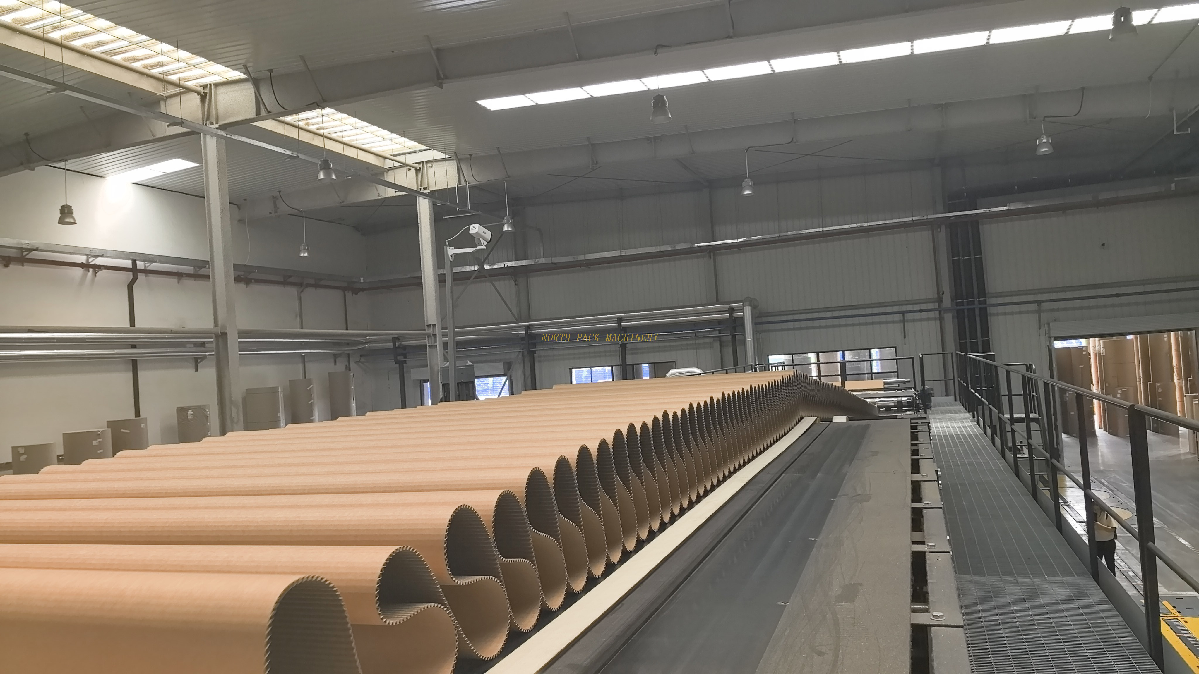 350m/min 2800mm 5 Ply Corrugated Cardboard Production Line