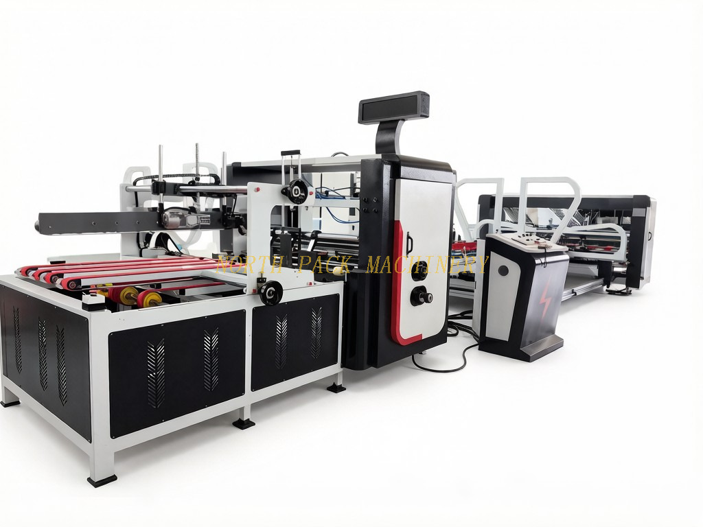 Automatic Folding and Gluing Machine | High Efficiency Automation, Unlock New Capacity for Carton Packaging