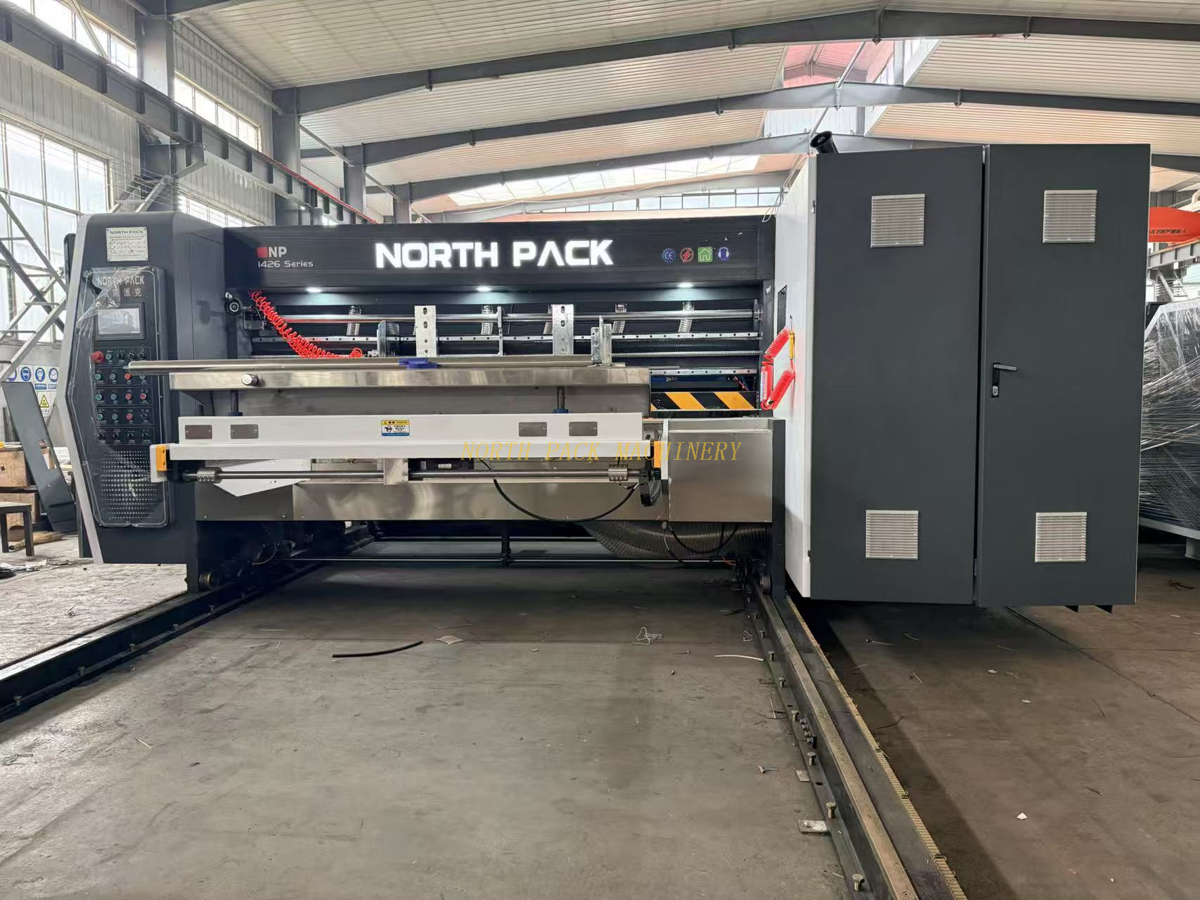 3 ply 5 ply corrugated carton printing equipment